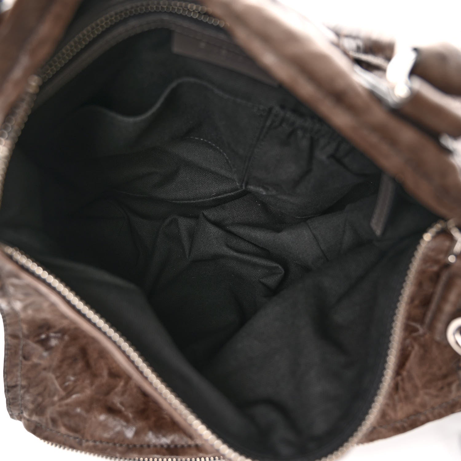 Givenchy Tumbled Sheepskin Medium Pandora Charcoal 5 of 12