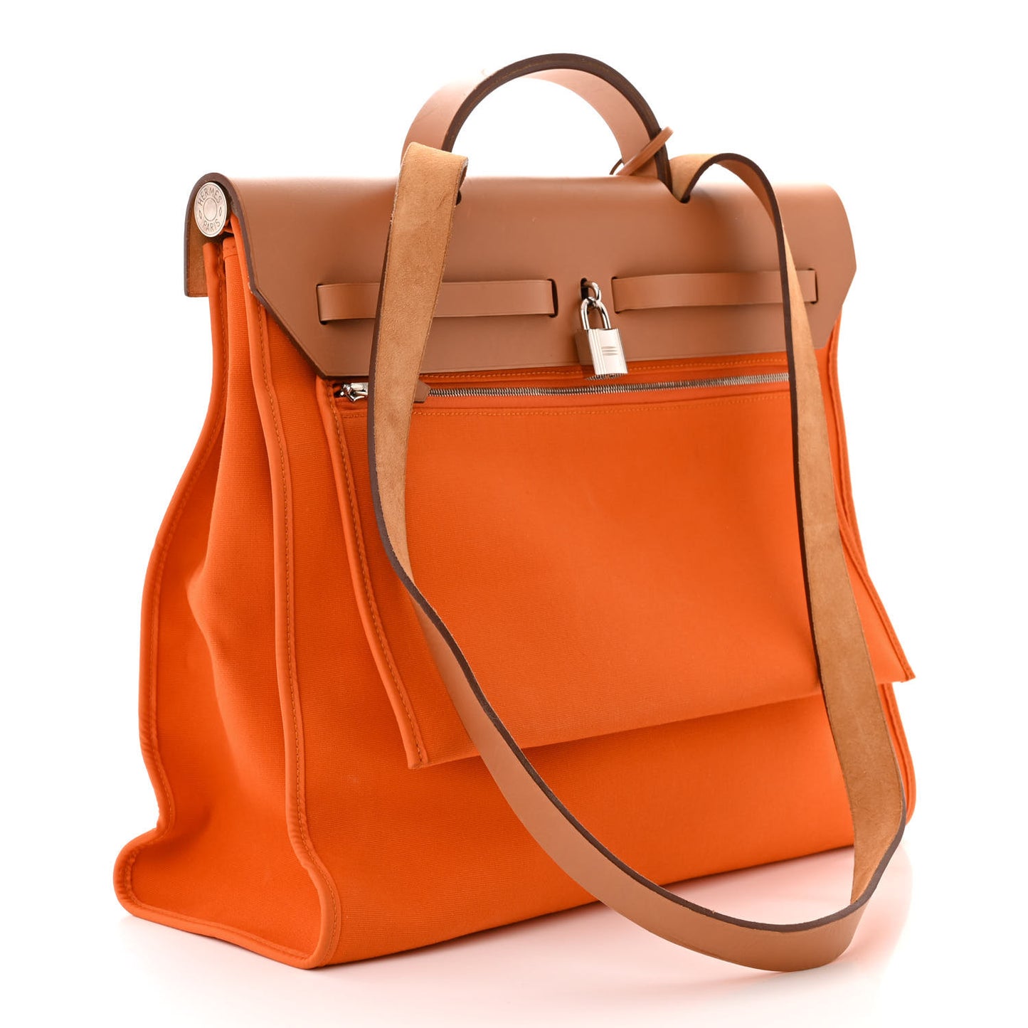 Vache Hunter Toile Herbag Zip 39 MM Orange Natural