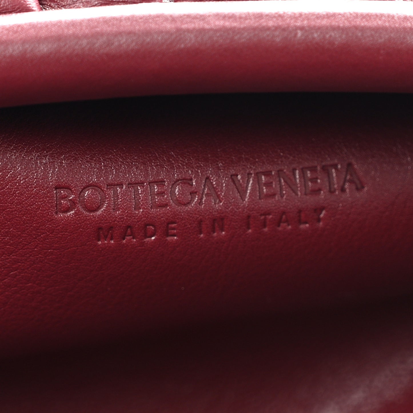 Smooth Butter Calf The Pouch Oversized Clutch Bordeaux