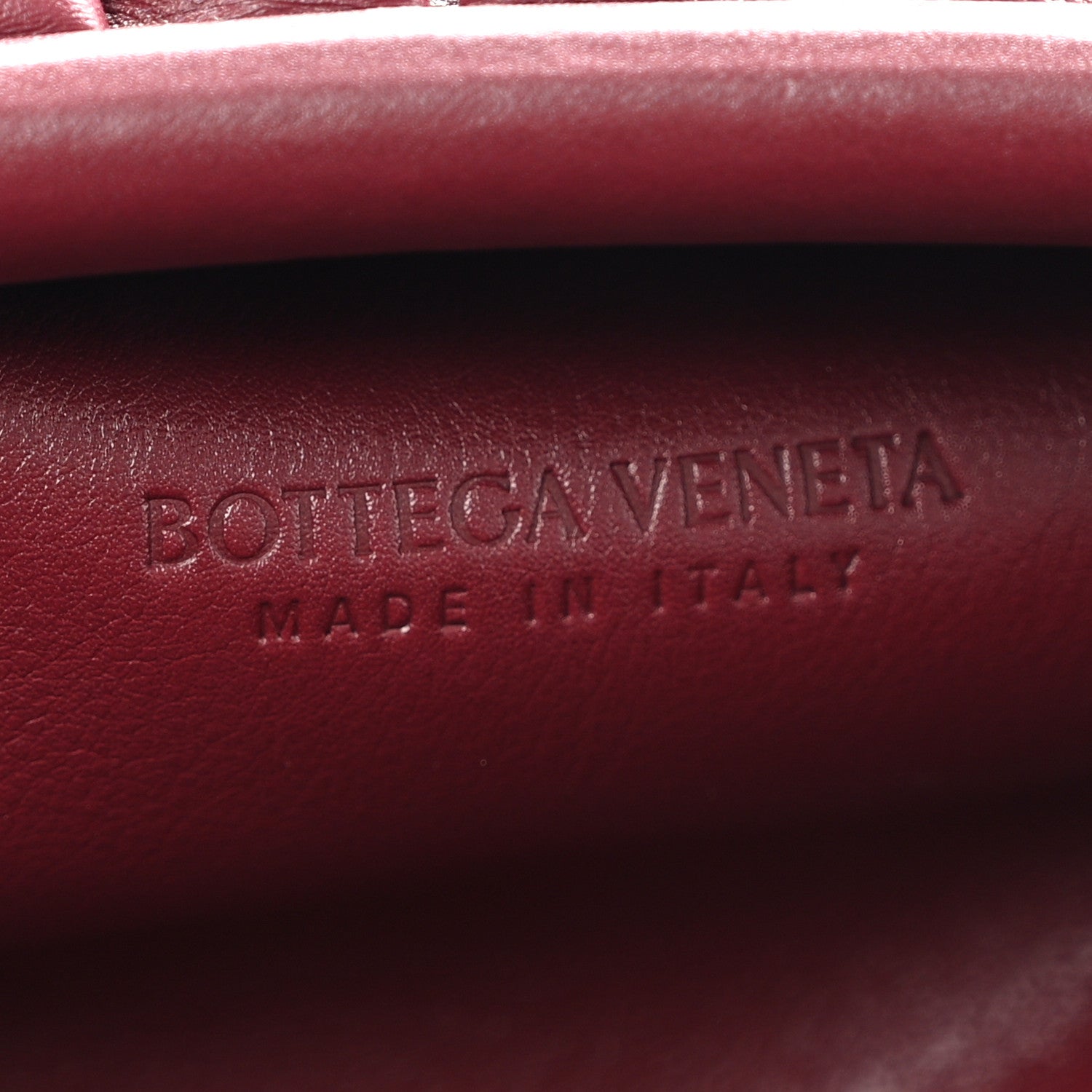 Bottega Veneta Smooth Butter Calf The Pouch Oversized Clutch Bordeaux 6 of 7