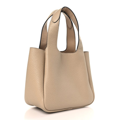 Prada Vitello Daino Soft Mini Dynamique Tote Sabbia 3 of 9