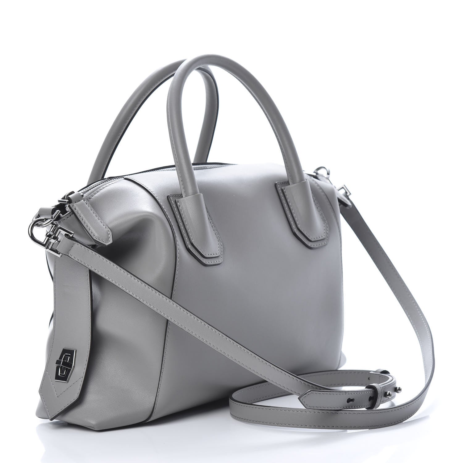 Givenchy Calfskin Small Soft Antigona Pearl Grey 3 of 10