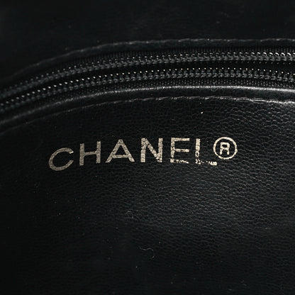 Chanel Lambskin Chevron Quilted Small Camera Case Black 6 of 10