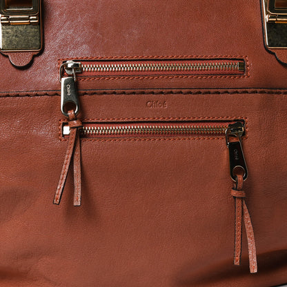 Chloe Lambskin Large Angie Shoulder Bag 7 of 13