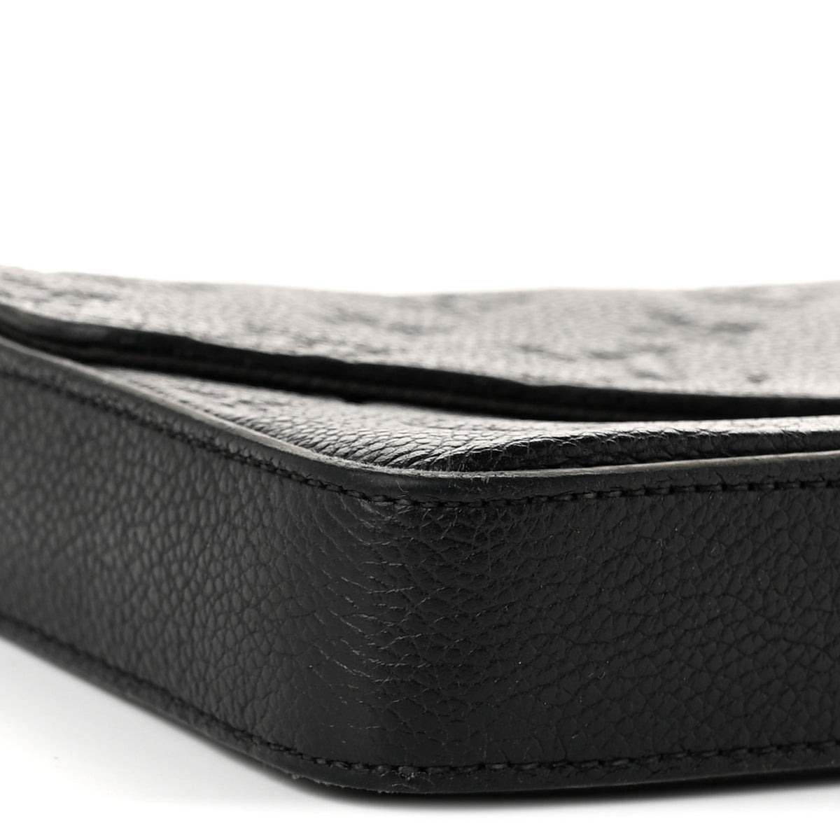 Louis Vuitton Empreinte Pochette Felicie Chain Wallet Black 9 of 10