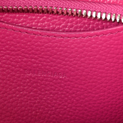 Balenciaga Grained Calfskin Neo Classic Silver Hardware Mini City Fuchsia 11 of 17