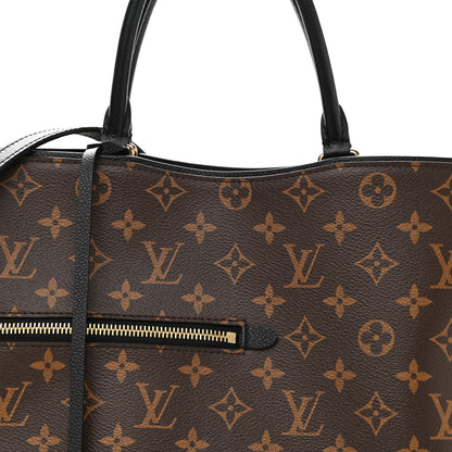 Louis Vuitton Monogram Popincourt MM Black 7 of 10