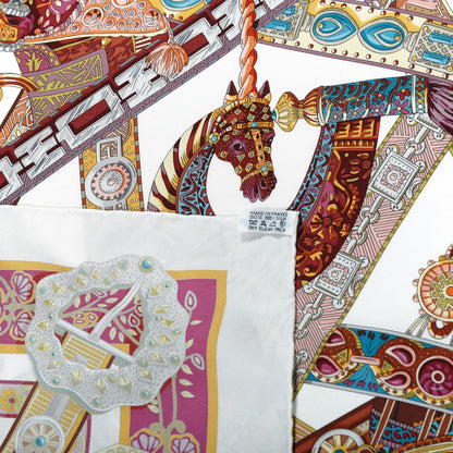 Hermes Silk Le Songe De La Licorne Scarf 90 6 of 6