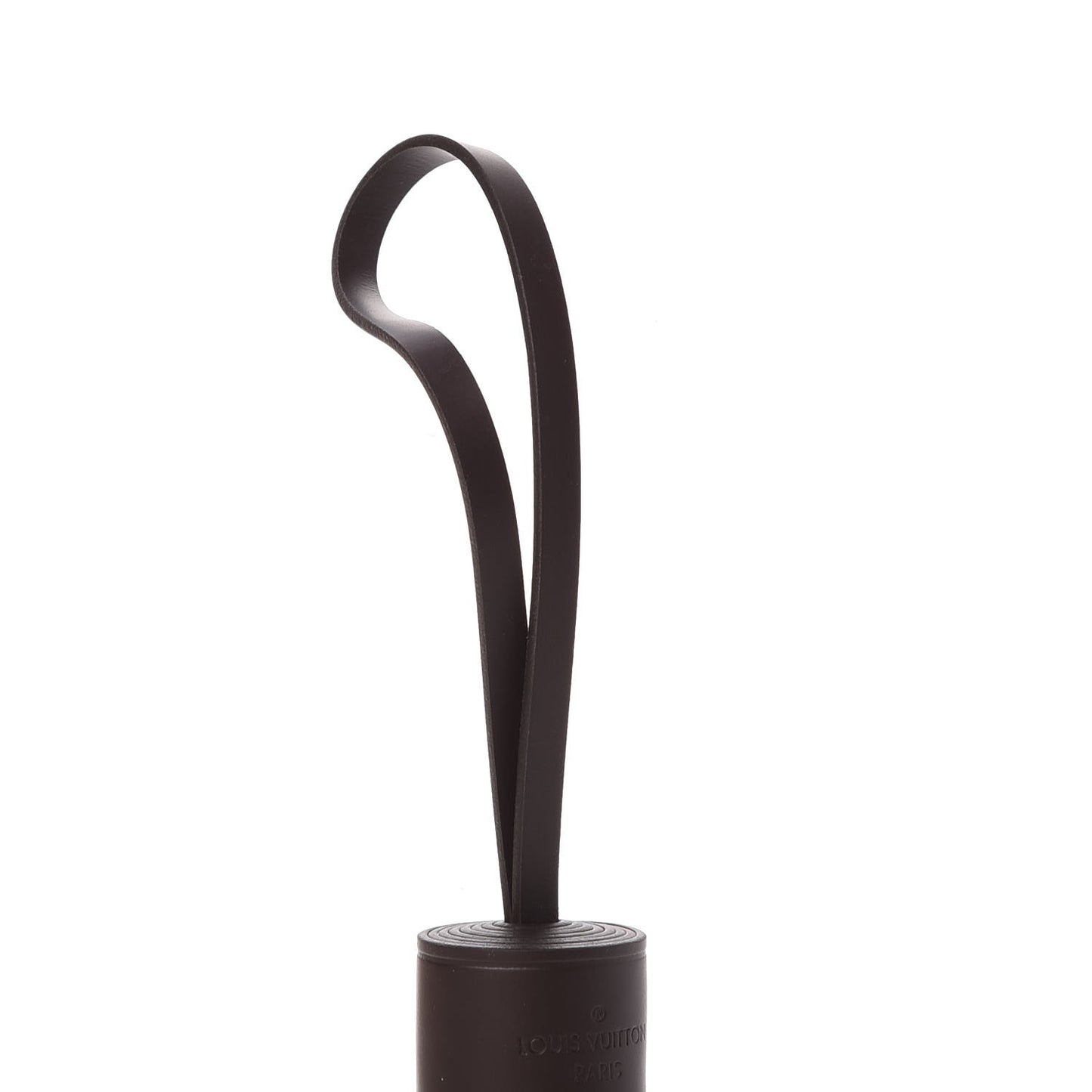 Calfskin Croisette Tassel Bag Charm Ebene