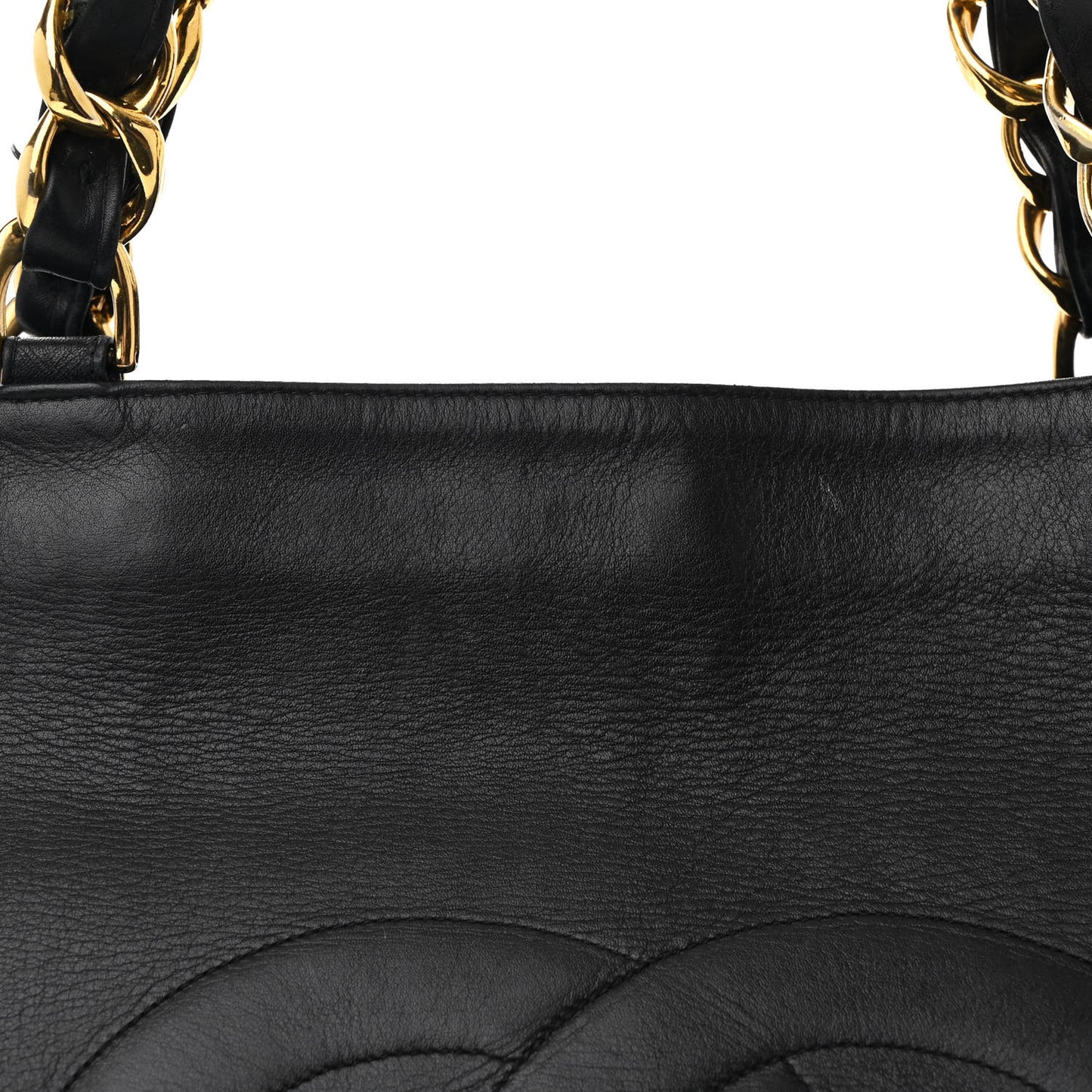 Lambskin CC Tote Black