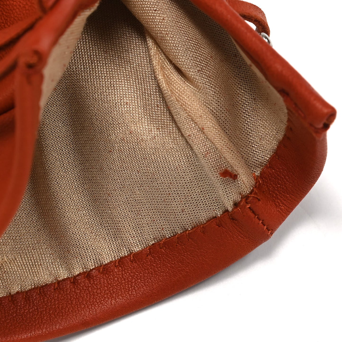 Lambskin Gloves Orange