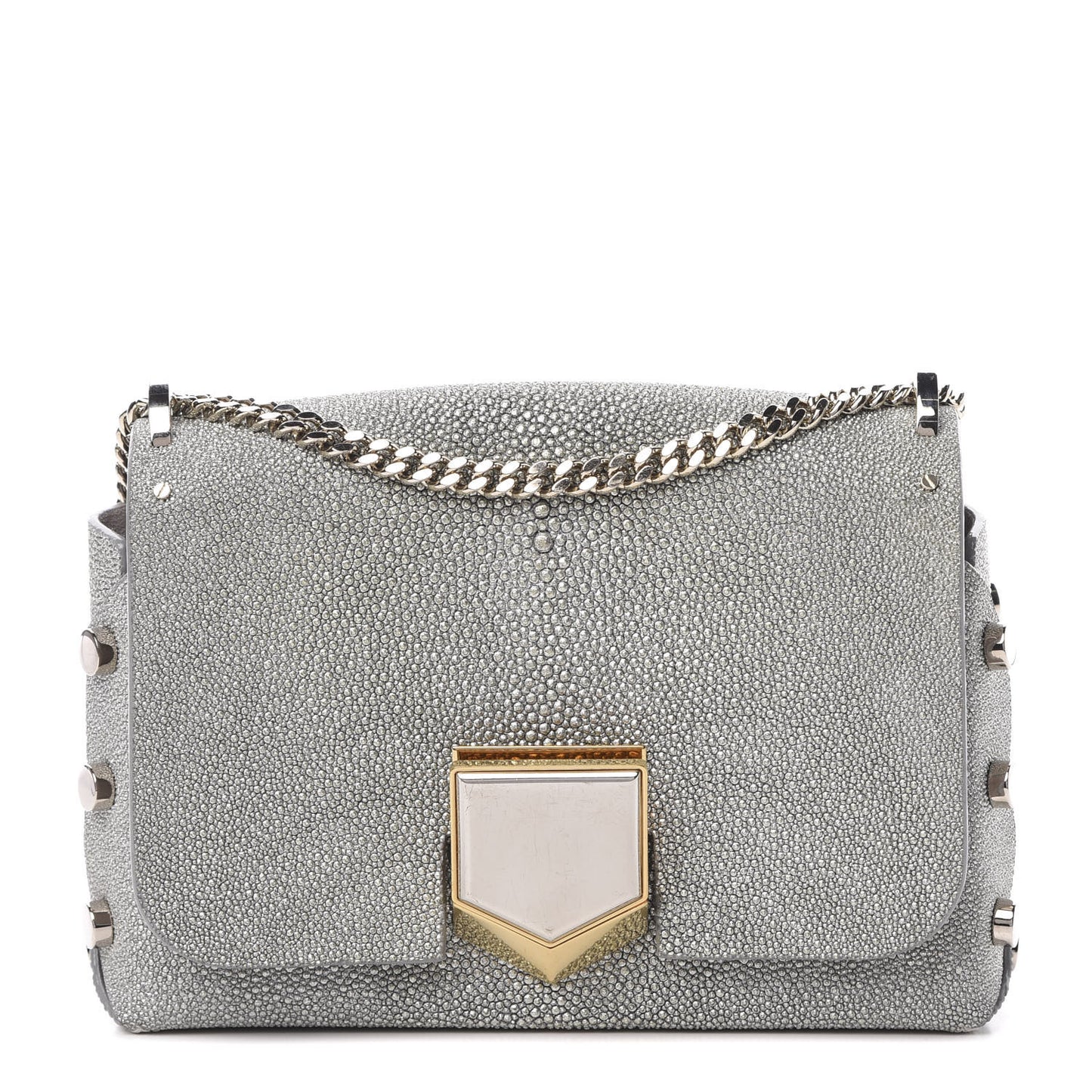 Stingray Petite Lockett Shoulder Bag Silver