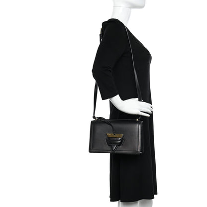 Loewe Calfskin Small Barcelona Shoulder Bag Black 2 of 10