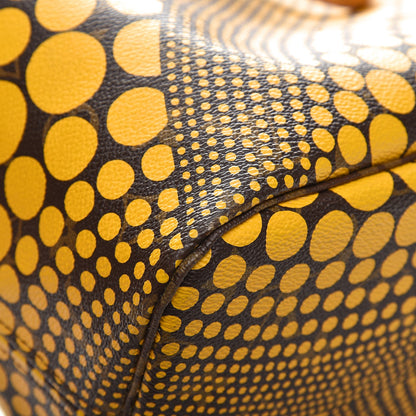 Louis Vuitton Monogram Kusama Waves Neverfull MM Yellow 10 of 11
