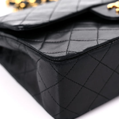 Chanel Lambskin Quilted Small Double Flap Black 9 of 19