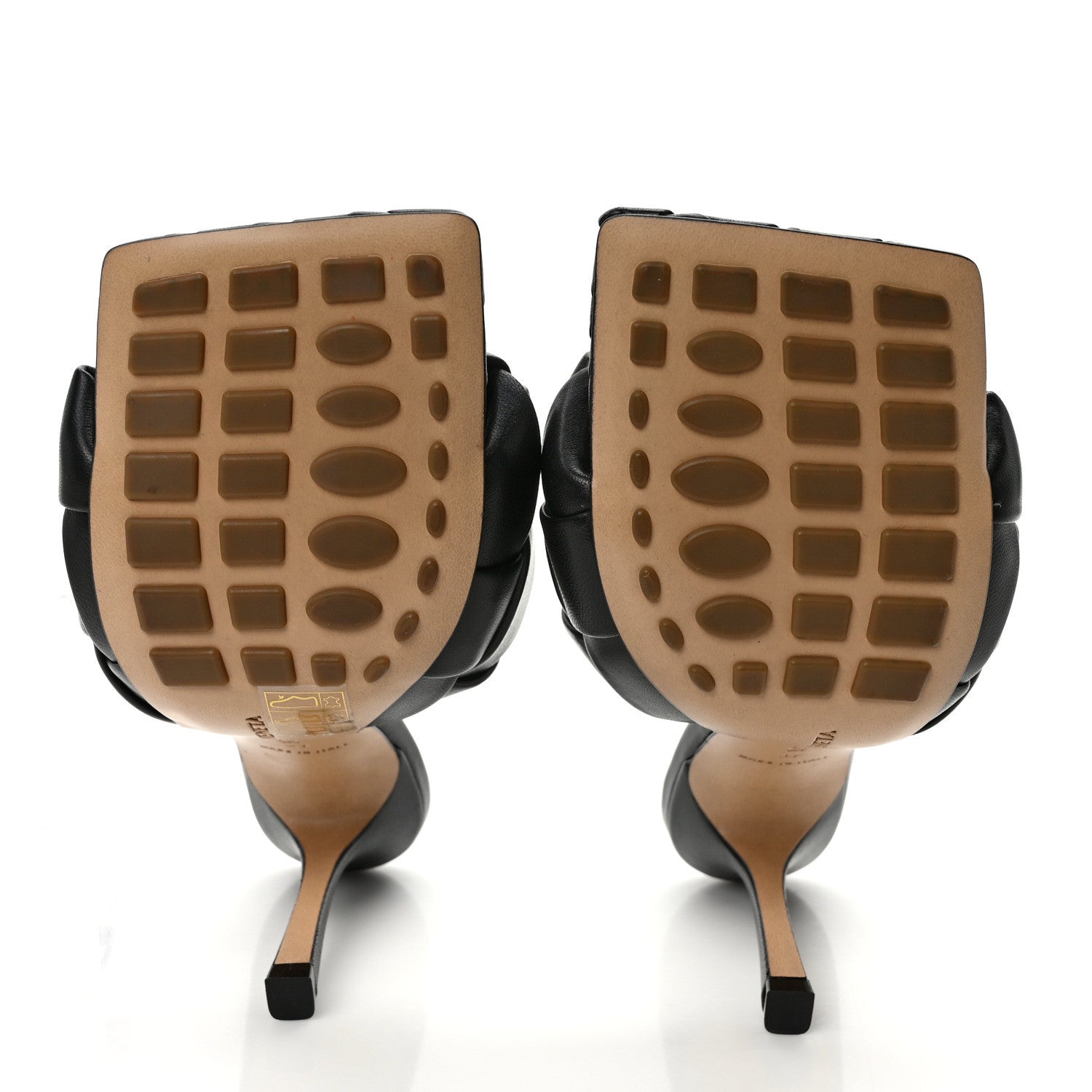 Bottega Veneta Nappa Maxi Intrecciato Lido Mule Sandals 37 Black 5 of 8