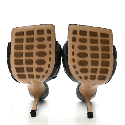 Bottega Veneta Nappa Maxi Intrecciato Lido Mule Sandals 37 Black 5 of 8