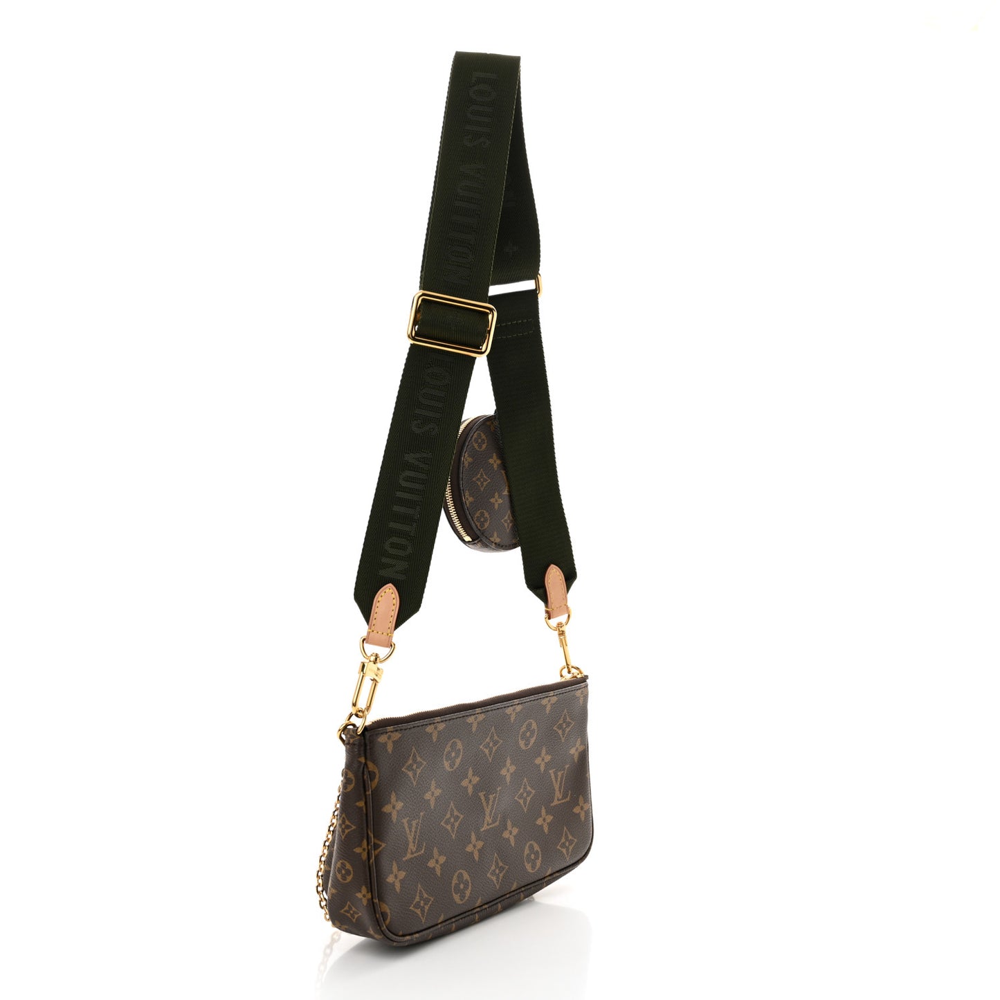 Monogram Multi Pochette Accessories Kaki