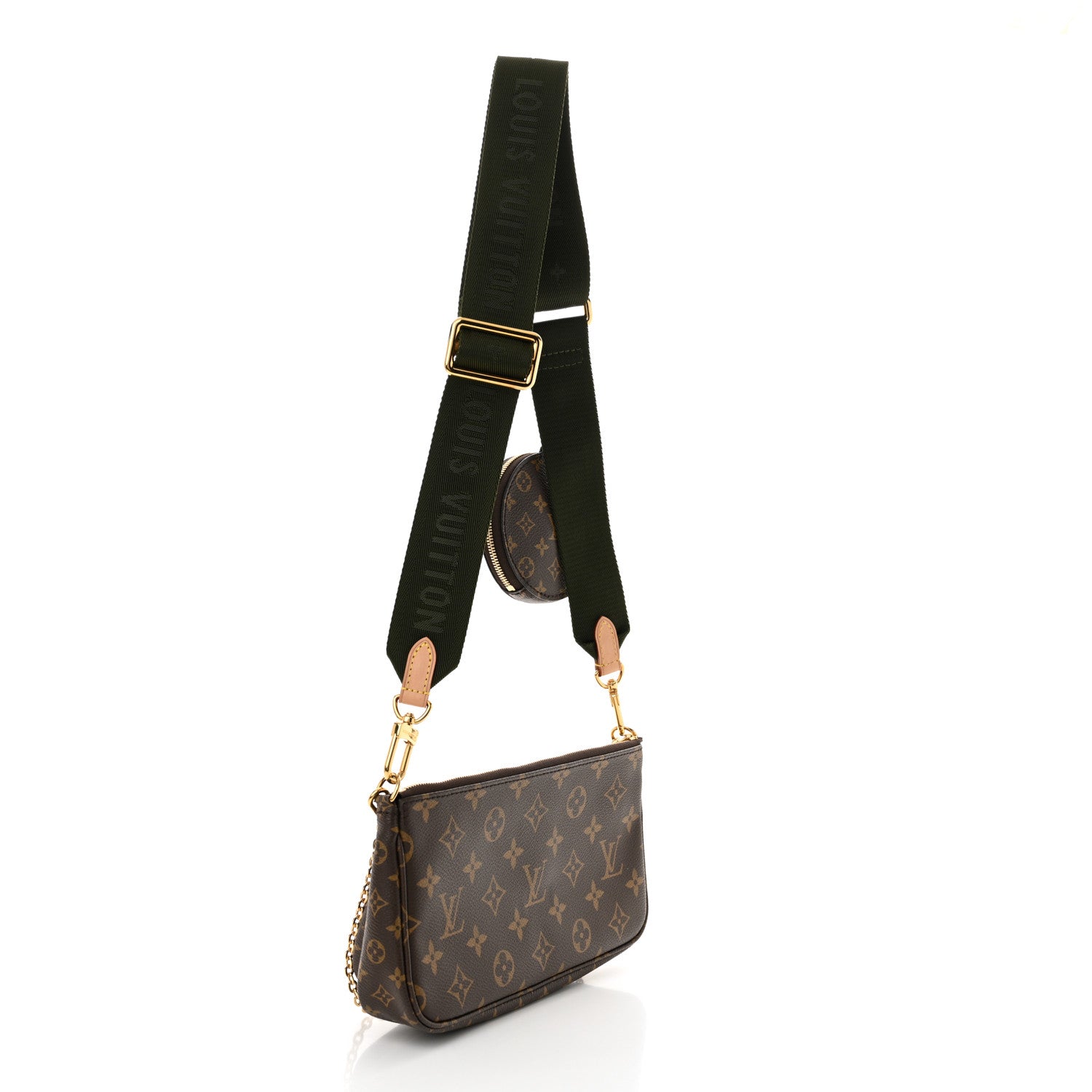Louis Vuitton Monogram Multi Pochette Accessories Kaki 3 of 12