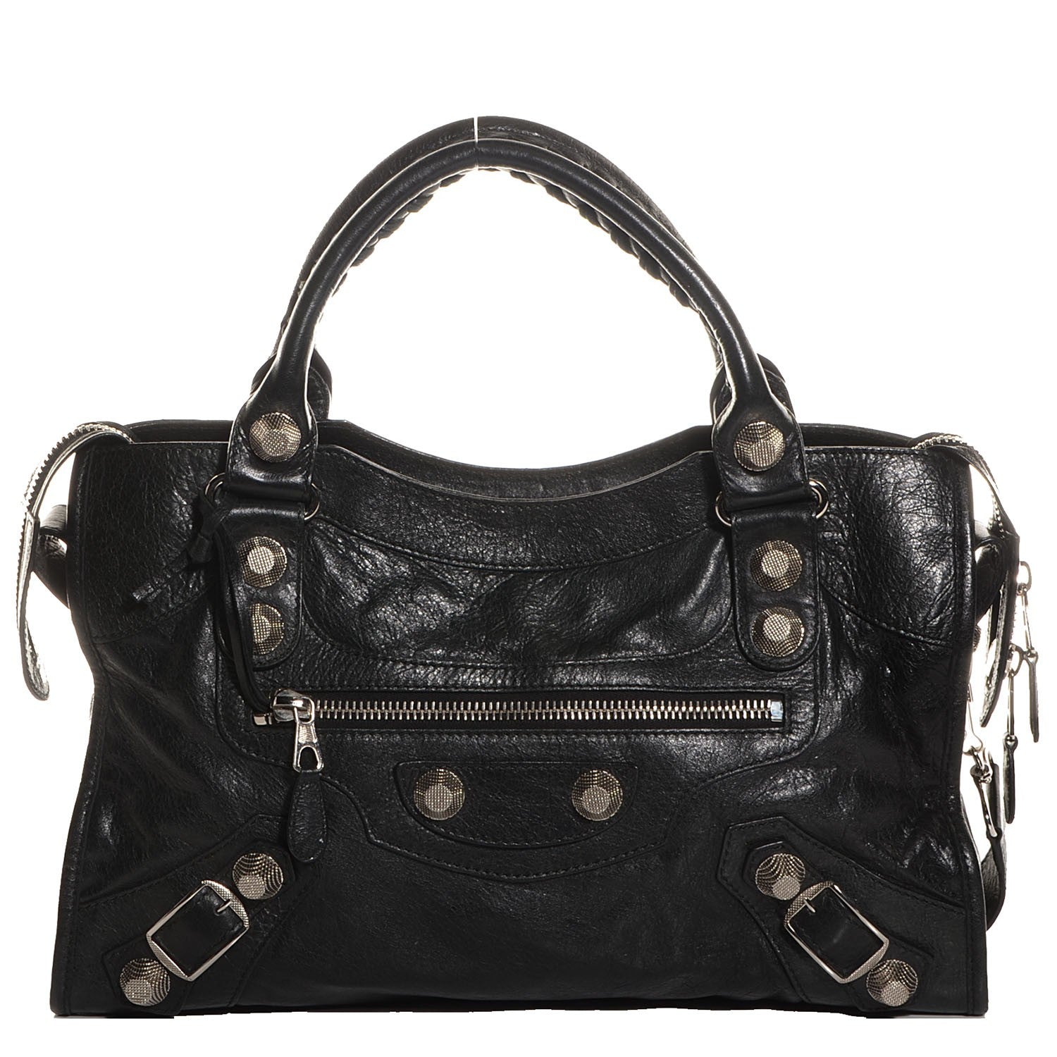 Balenciaga Agneau Giant 21 Silver Hardware City Black 1 of 12