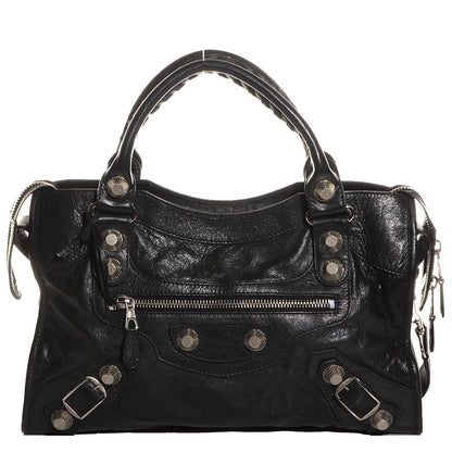 Balenciaga Agneau Giant 21 Silver Hardware City Black 1 of 12