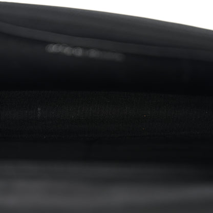 Chanel Distressed Patent Calfskin Quilted Reissue Wallet On Chain WOC Black 12 of 14
