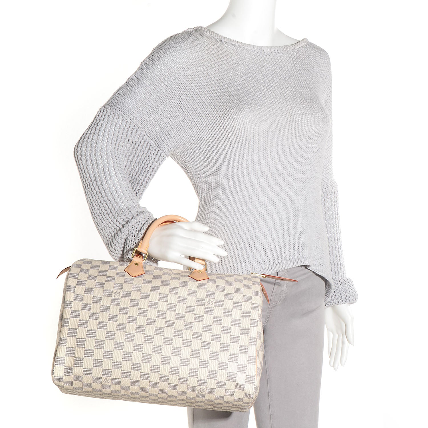 Louis Vuitton Damier Azur Speedy 35 2 of 8