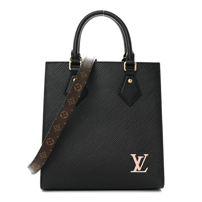 Louis Vuitton Epi Sac Plat BB Black 1 of 11