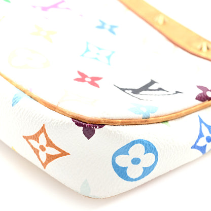 Louis Vuitton Monogram Multicolor Pochette Accessories White 8 of 8