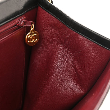 Chanel Lambskin Quilted Small Single Flap Black 9 of 18
