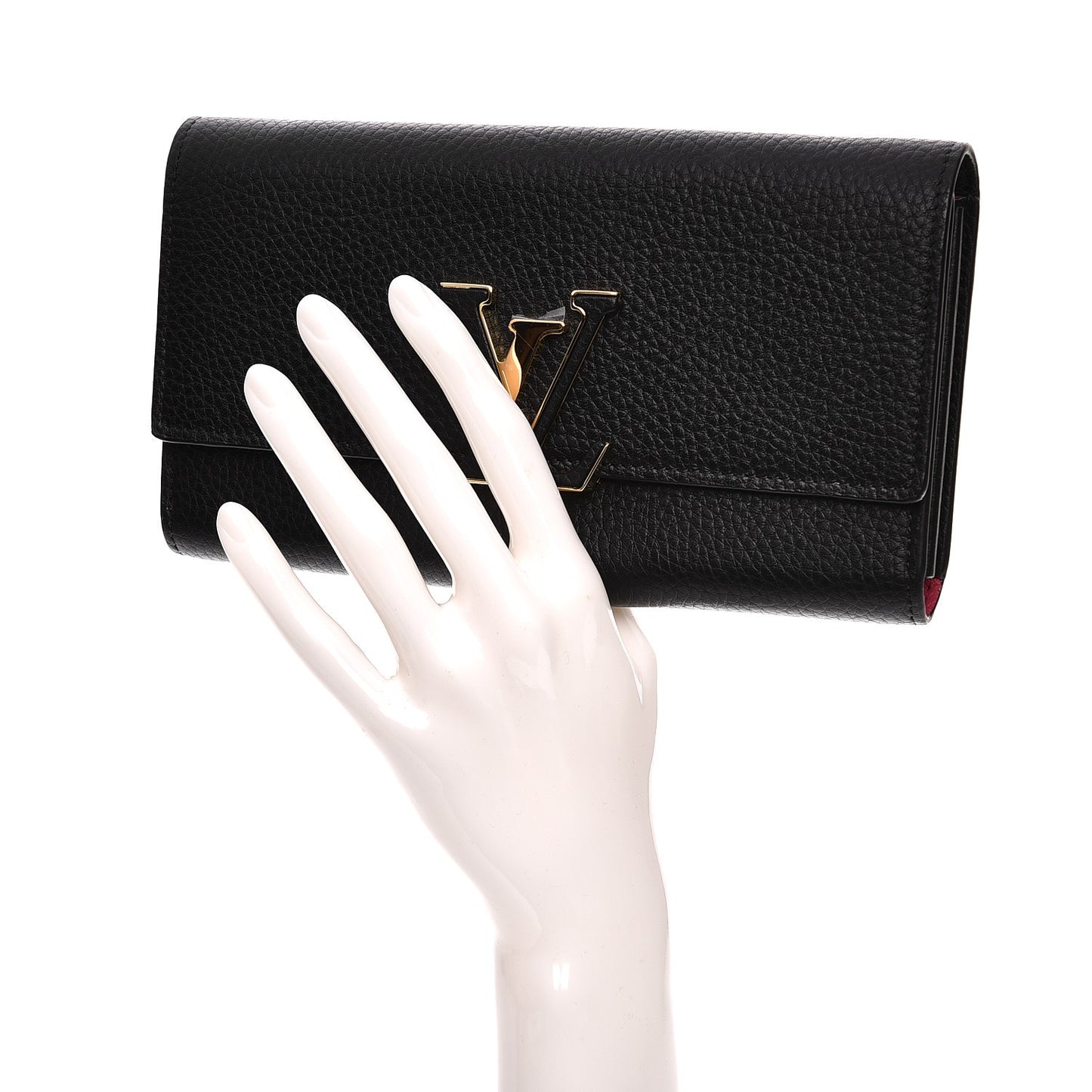Taurillon Capucines Wallet Black