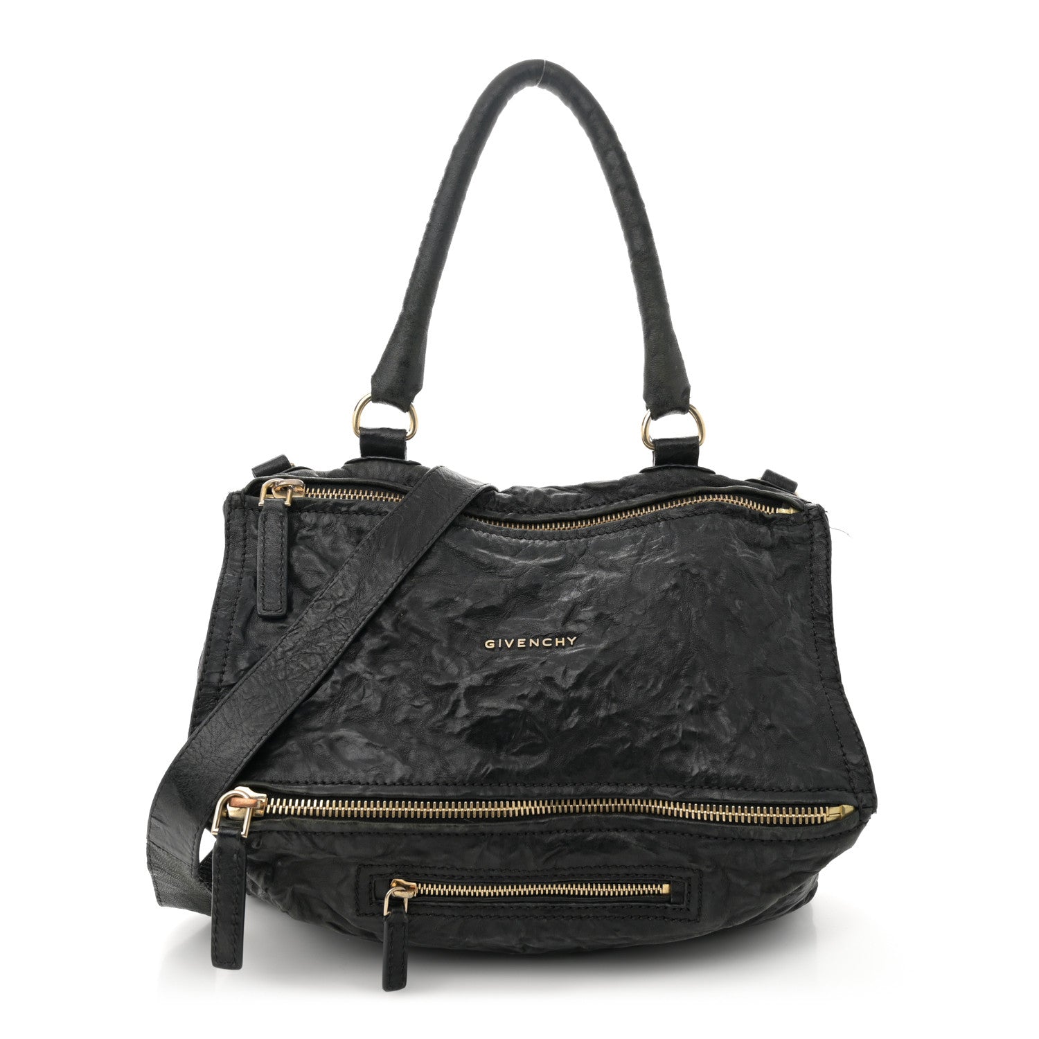Givenchy Tumbled Sheepskin Medium Pandora Black 1 of 16