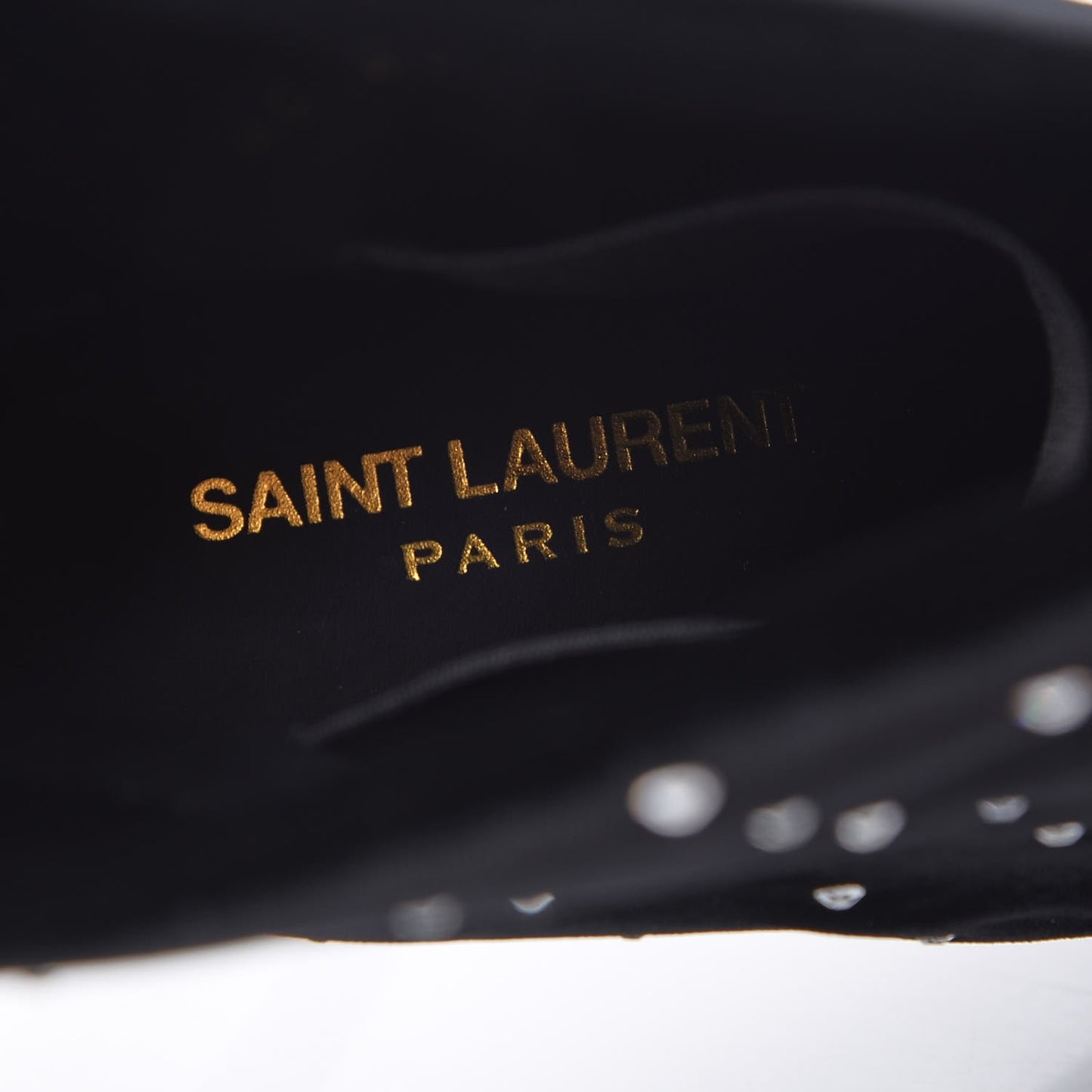 Velluto Master Crystal Freja Ankle Booties 40 Black