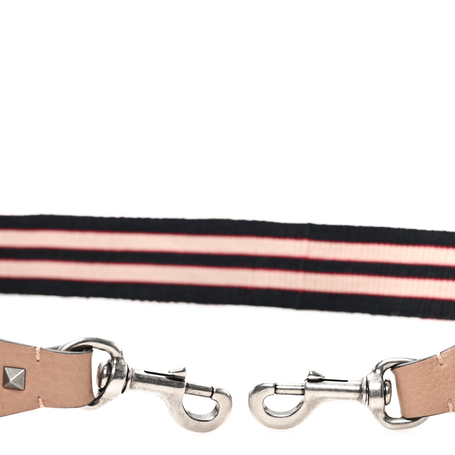 Valentino Garavani Canvas Loveblade Embroidered Rockstud Guitar Strap Multicolor 3 of 3