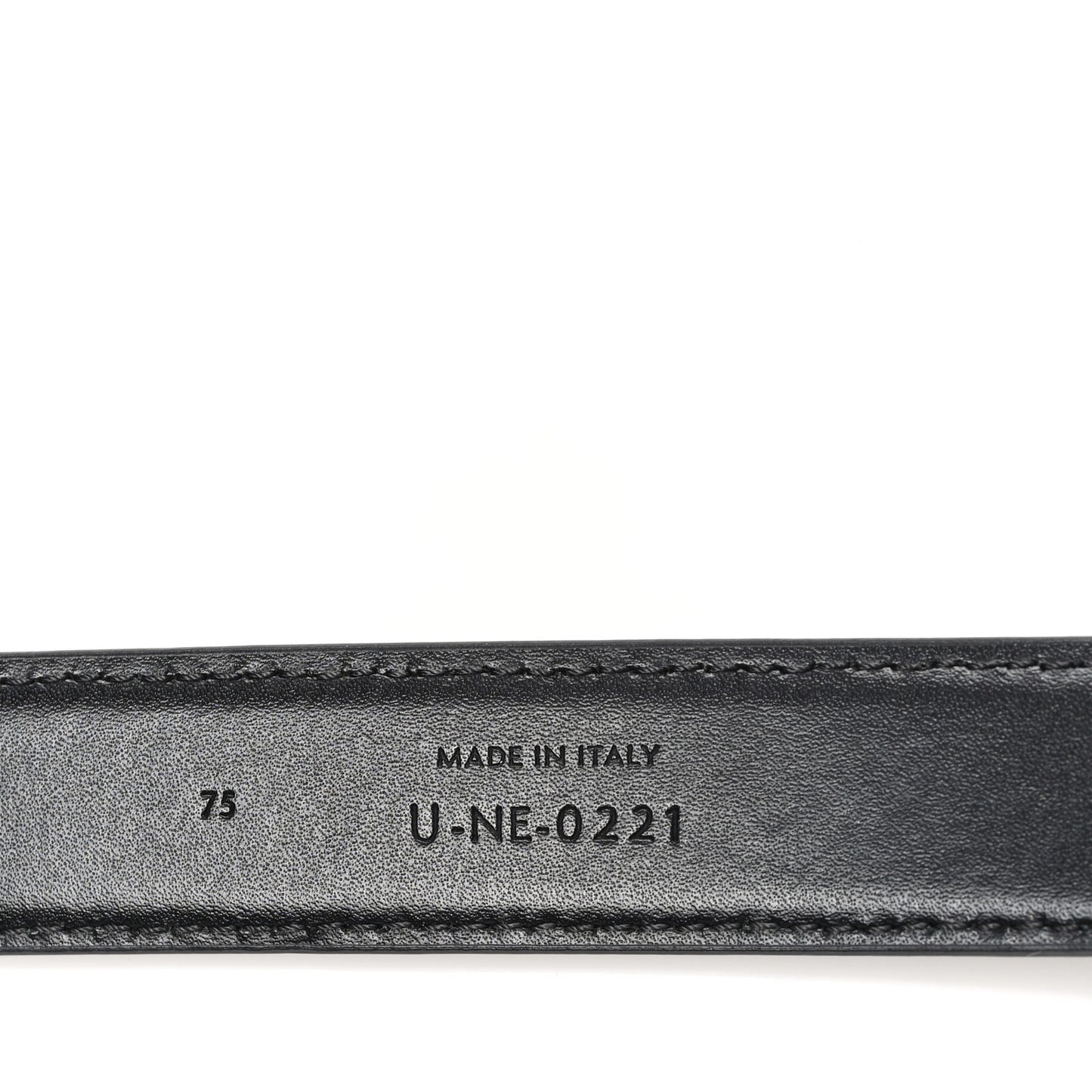 Box Calfskin Small 25mm Triomphe Belt 75 30 Black
