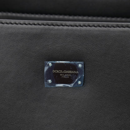 Dolce & Gabbana Calfskin Sicily 62 Black 7 of 9