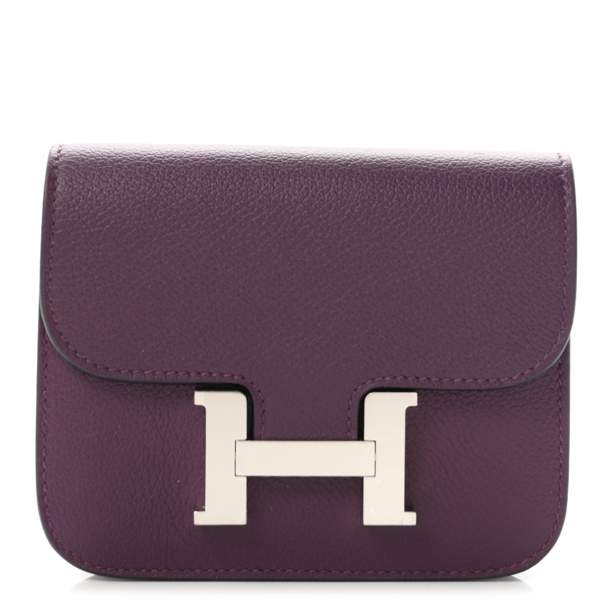 Evercolor Constance Slim Wallet Cassis