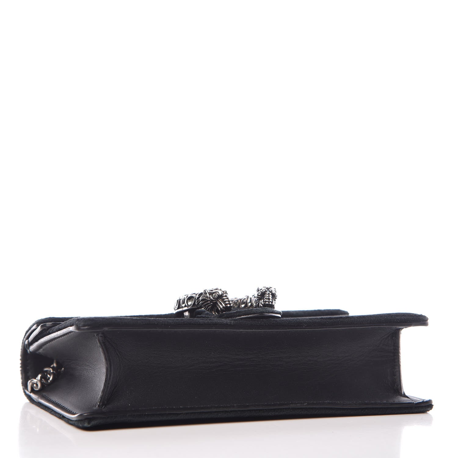 Gucci Velvet Super Mini Dionysus Shoulder Bag Black 4 of 17