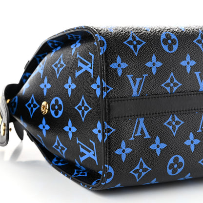 Louis Vuitton Colored Monogram Speedy Amazon PM Blue Black 8 of 9