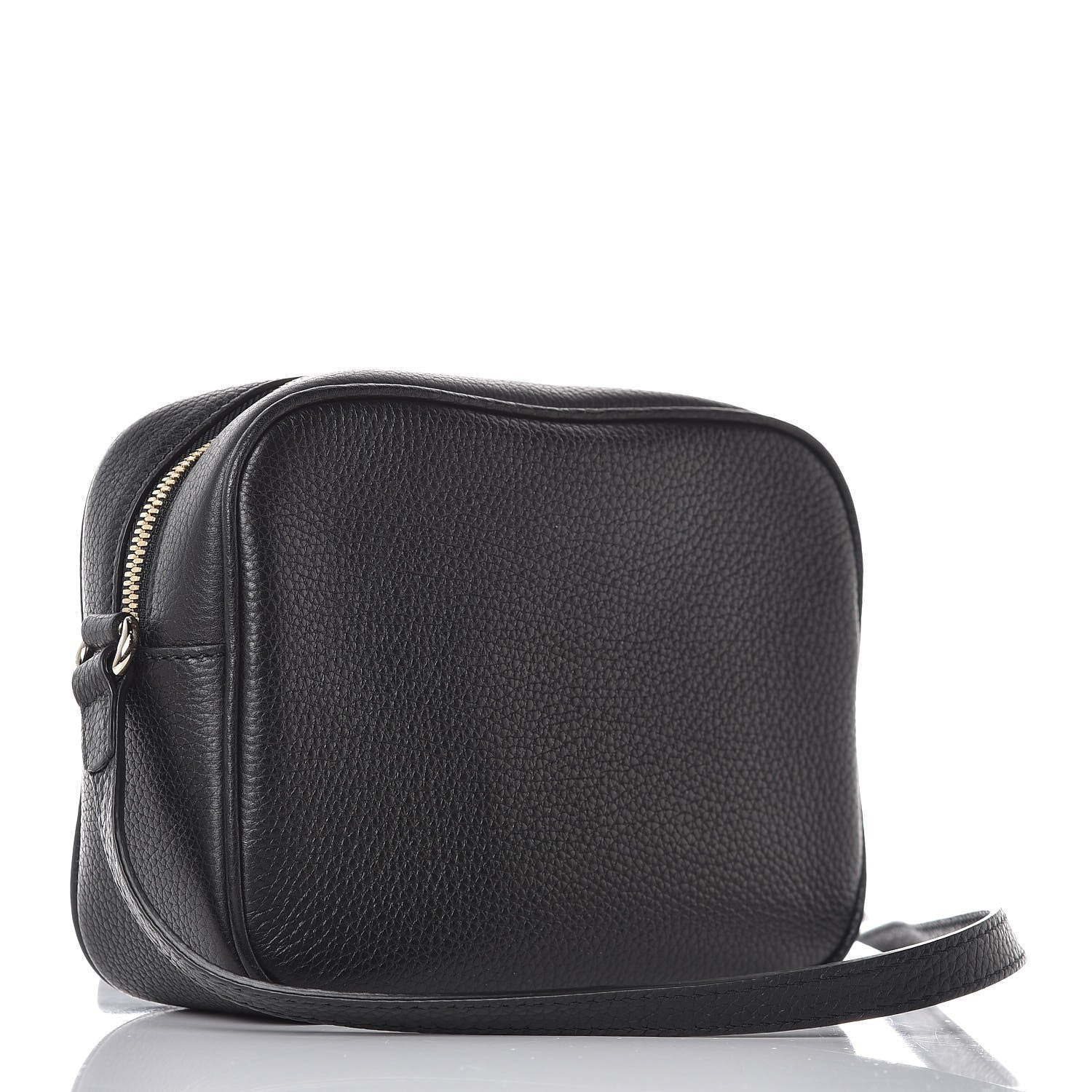 Gucci Pebbled Calfskin Small Soho Disco Bag Black 3 of 7