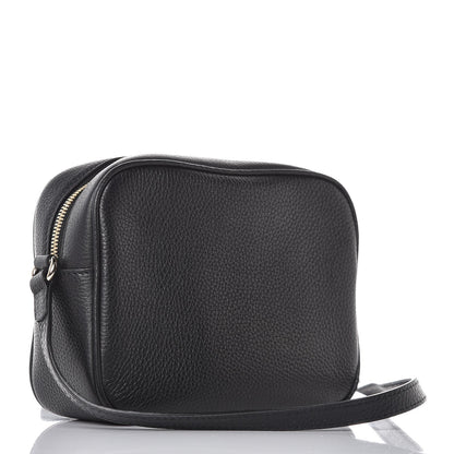 Gucci Pebbled Calfskin Small Soho Disco Bag Black 3 of 7