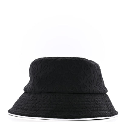 Chanel Mixed Fibers CC Bucket Hat M Black White 1 of 8