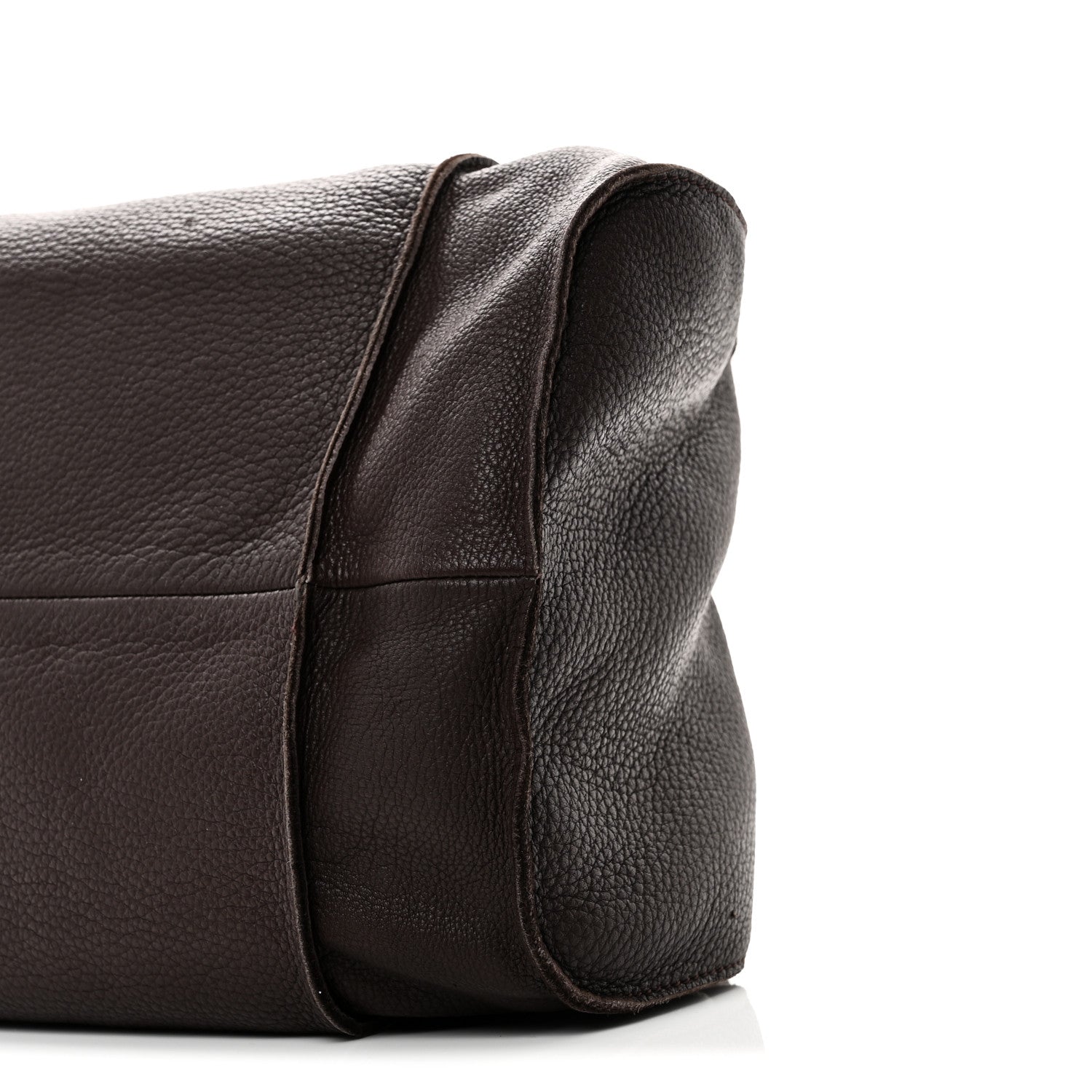 Bottega Veneta Cervo Deerskin Shoulder Bag Ebano 9 of 9