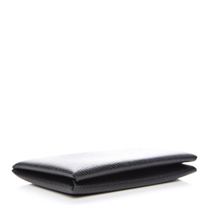 Hermes Epsom Calvi Card Case Black 4 of 8
