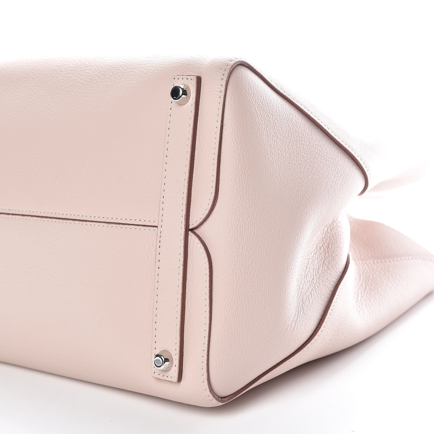 Christian Dior Supple Grained Calfskin Large Open Bar Tote Rose Poudre 6 of 8