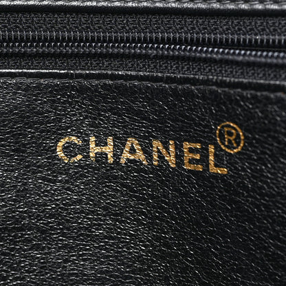 Chanel Lambskin Jumbo CC Shoulder Bag Black 10 of 19