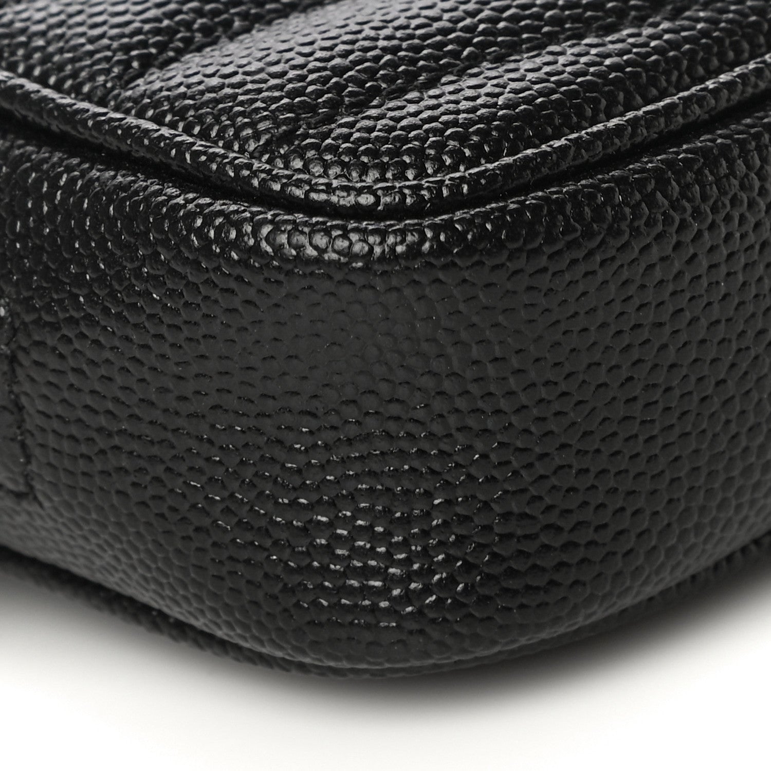 Saint Laurent Grain De Poudre Matelasse Monogram Baby Lou Camera Bag Black 9 of 10