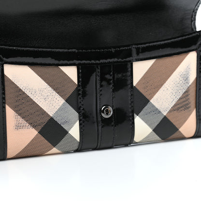 Burberry Nova Check Penrose Continental Wallet Black 7 of 11