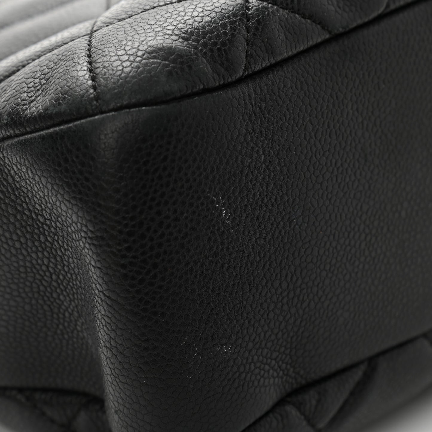 Caviar Quilted Timeless CC Soft Tote Black