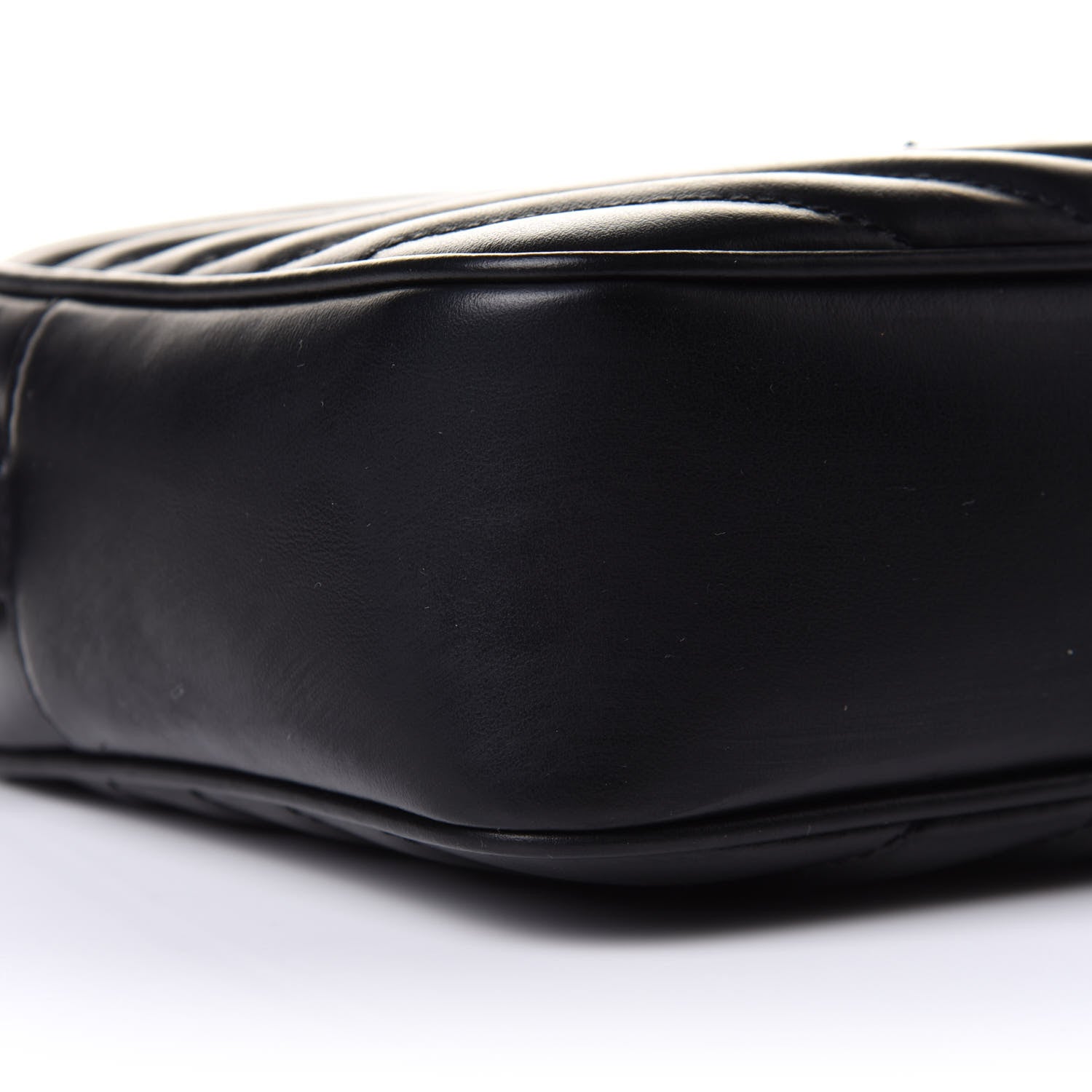 Saint Laurent Calfskin Matelasse Monogram Lou Camera Bag Black 9 of 10